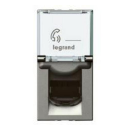 Legrand 572801 Telephone socket Arteor - for British Telecom - single secondary - 1 mod - magn