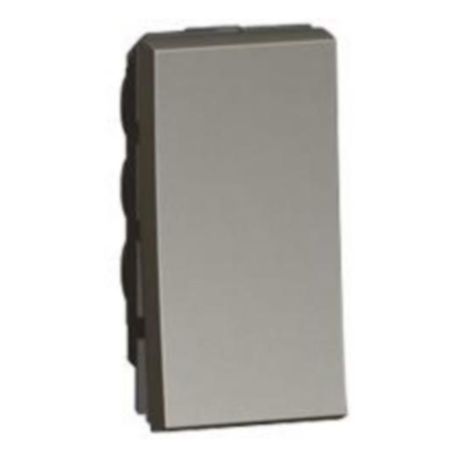 Legrand 573111 {1-way switch Arteor} Legrand 573111 1-way switch Arteor - 10 AX 250 V~ - round - 1 middle module - magnesium