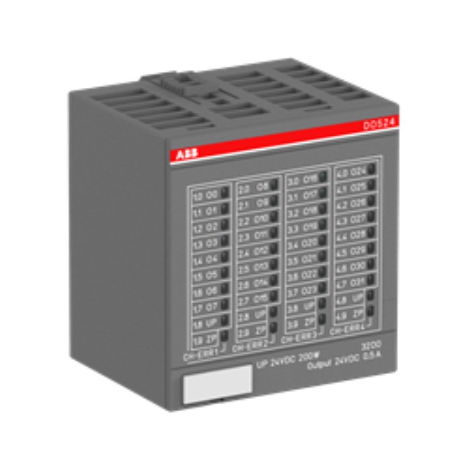 ABB 1SAP240700R0001 Digital output module (DO524) ABB 1SAP240700R0001 Digital output module. 32 DO: 24VDC 0.5A (DO524)