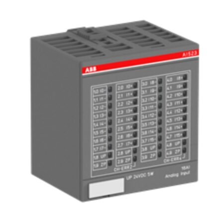 ABB 1SAP250300R0001 Analog input module. 16 AI: U, I, RTD, DI (AI523)