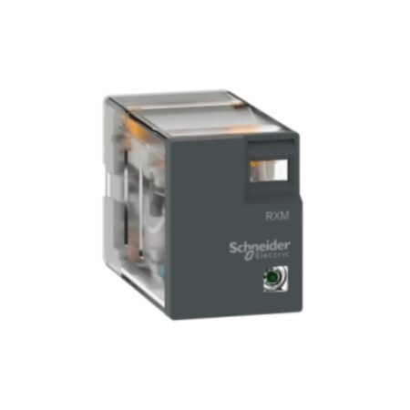 Schneider RXM2LB2BD Miniature plug-in relay - Harmony RXM2L - 2 C/O - 24 V DC - 5 A - with LED