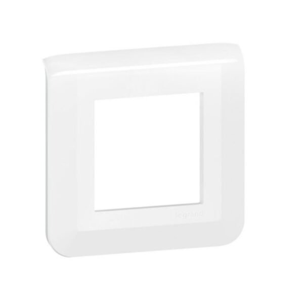 78802 Legrand Plate Mosaic 2 Modules - White