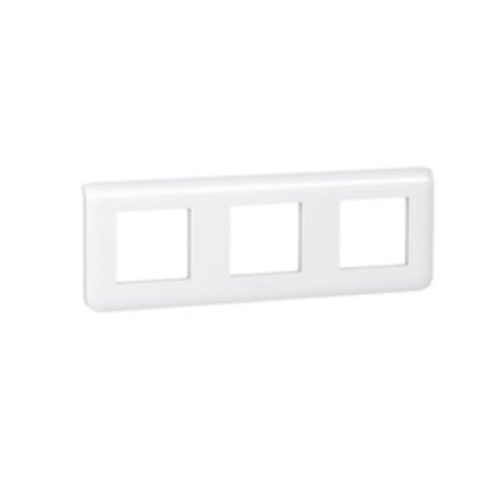 Legrand 78806 Legrand Mosaic White Frame 3-rd horizon 6M