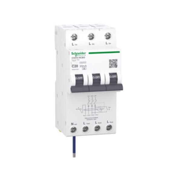 A9DC1920 Schneider RCBO Residual current breaker with overcurrent protection