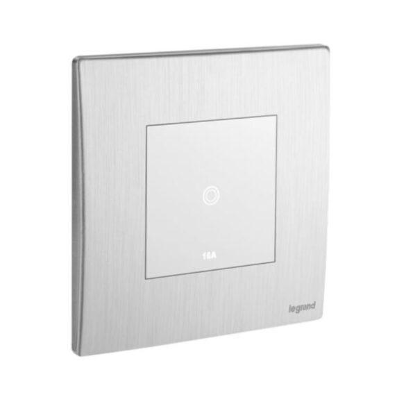 Legrand 281200BA Mallia Senses 1 gang 1 way touch switch 16AX