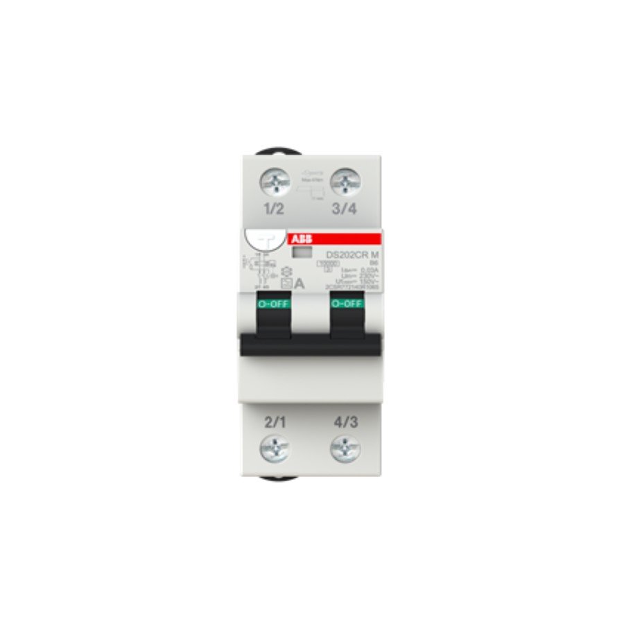 DS202CR M B6 A30 ABB 2CSR772140R1065 RCBO DS202CR M B6 A30 ABB 2CSR772140R1065 RCBO
