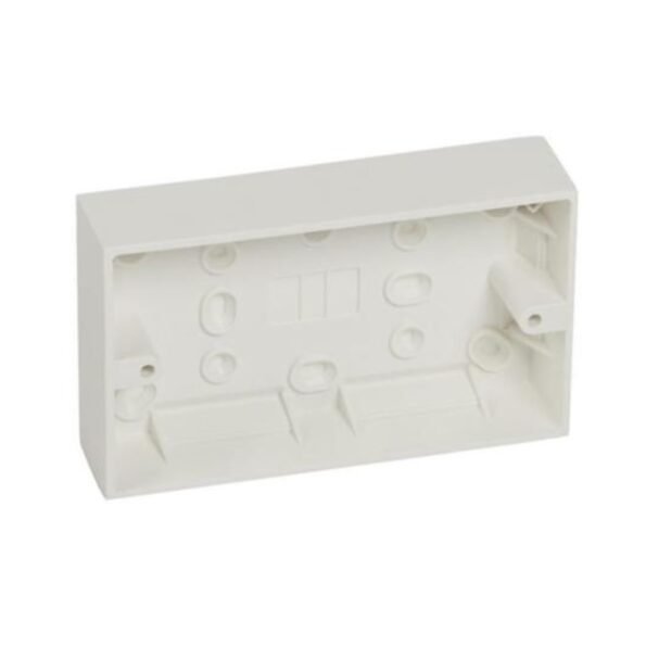 Legrand 613351 Belanko S - 2 gang surface mounting box - Ivory