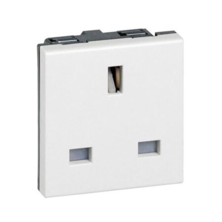 572111 Legrand Socket 2 modules - White