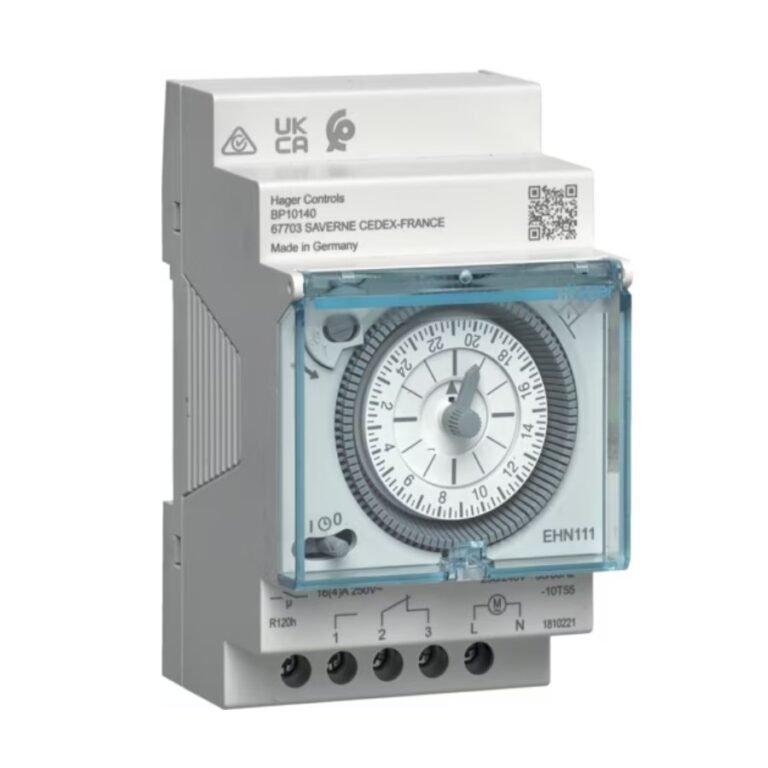 Daily Time Switch Hager EHN111 - WOW Electricals