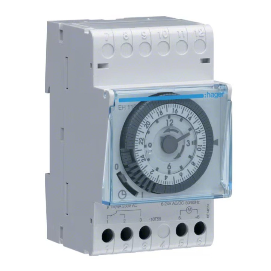 EHN110 Daily time switch 1 channel, 3 modules EHN110 Daily time switch 1 channel, 3 modules