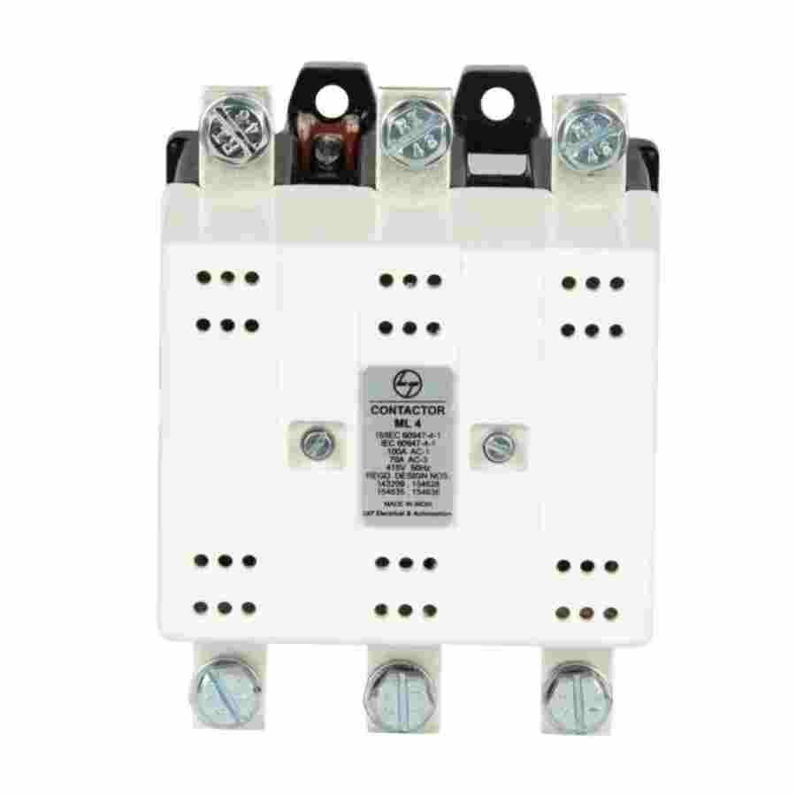 L&T ML Contactor SS90910HOOO L&T ML Contactor 70A 3P 415V AC In-Built 2NO+2NC | AC-3 | 42V AC Coil | 50 Hz – SS90910HOOO