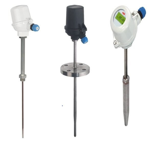 ABB SensyTemp TSP100 Temperature Sensor – RTD and Thermocouple Sensor for Industrial Applications with Thermowell Options (TSP111, TSP121, TSP131)