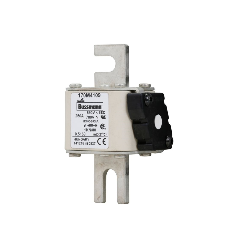 Eaton Bussmann 170M4109 Fuse 250A 690V Saudi, Qatar, UAE Eaton Bussmann 170M4109 high-speed fuse 250A 690V