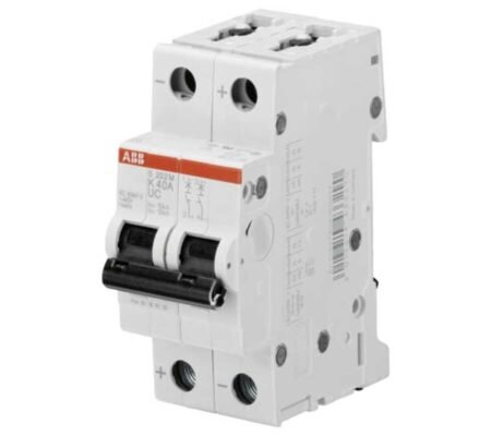 ABB S202M-K3UC 2-Pole 3A Miniature Circuit Breaker – K-Curve, 10kA – Product ID 2CDS272061R0317