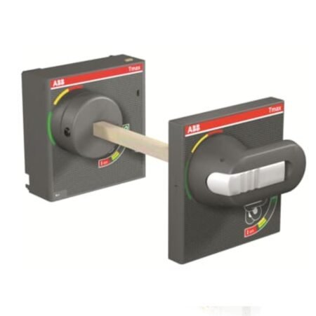 Rotary handle operating mechanism for T4-T5 circuit breakers, adjustable depth 500mm, with padlock and door interlock, refurbished version.