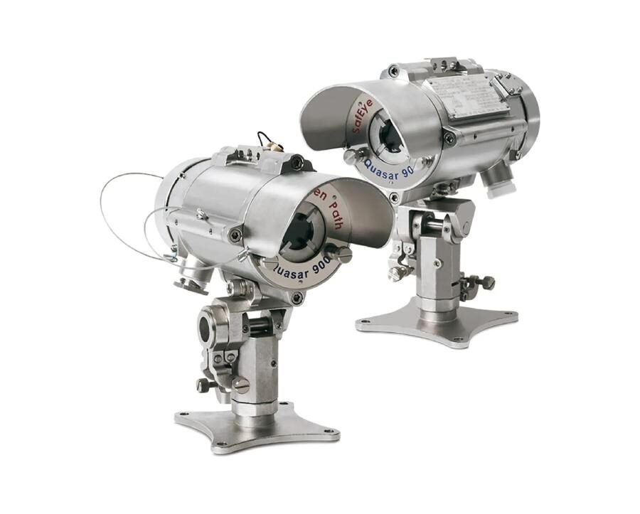 Teledyne Quasar open path gas detector for industrial gas and flame detection applications