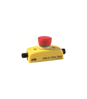 ABB Jokab Smile 12 EA Tina Emergency Stop Button 2TLA030050R0200 with M12 connectors